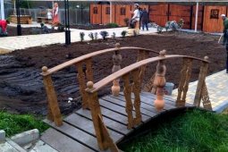 В селе Мужичье Воробьевского района отреставрировали 100-летний колодец на купеческом подворье