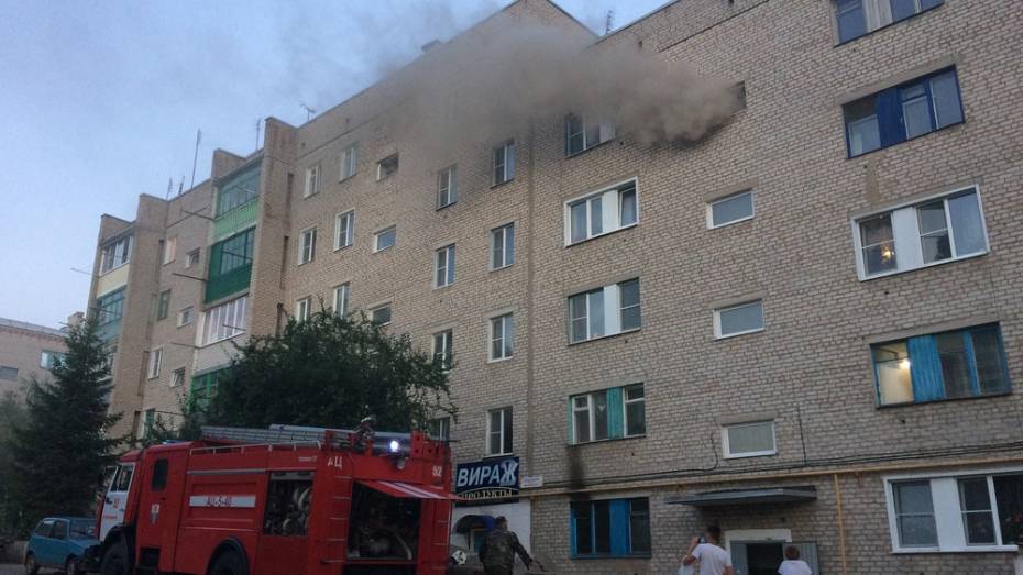 В Воронежской области при пожаре погиб 39-летний мужчина