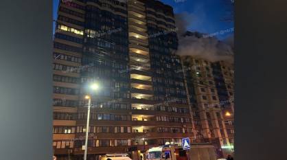 Ранним утром 29 марта на улице Беговой в Воронеже загорелась многоэтажка: эвакуировали 23 человека