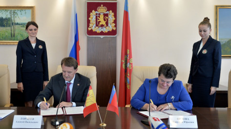 Воронежская и Владимирская области договорились о сотрудничестве