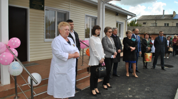 В семилукском поселке открыли новую врачебную амбулаторию