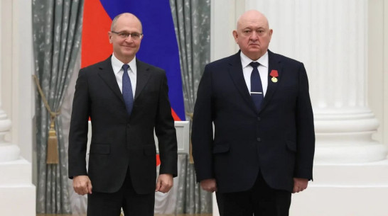 Замглавы администрации Лискинского района Валерию Дегтяреву вручили госнаграду