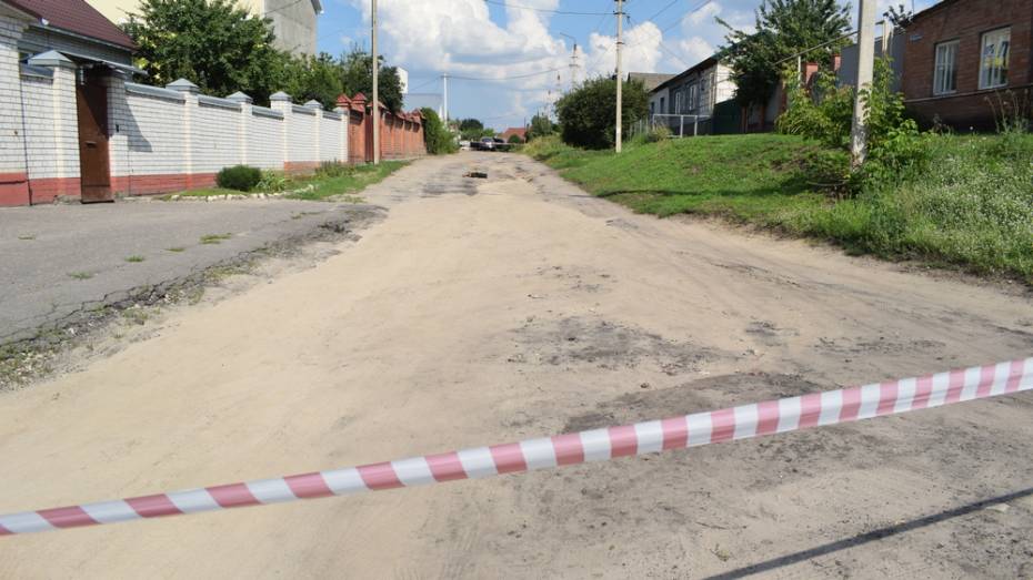 Гранату нашли посреди улицы в райцентре Воронежской области после ливней