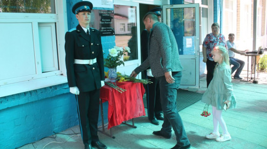 В Панинском районе открыли 4 мемориальные доски землякам – участникам СВО