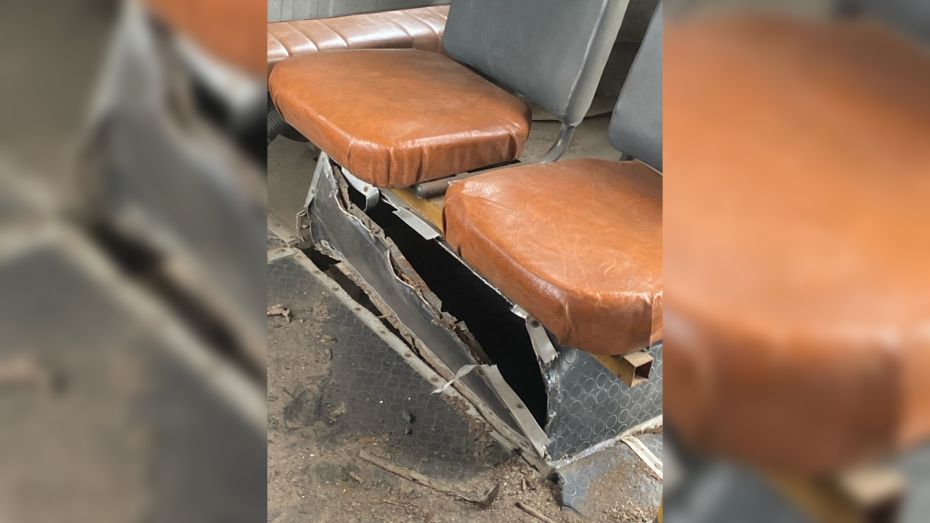 Колесо взорвалось под пассажиром воронежского рейсового автобуса