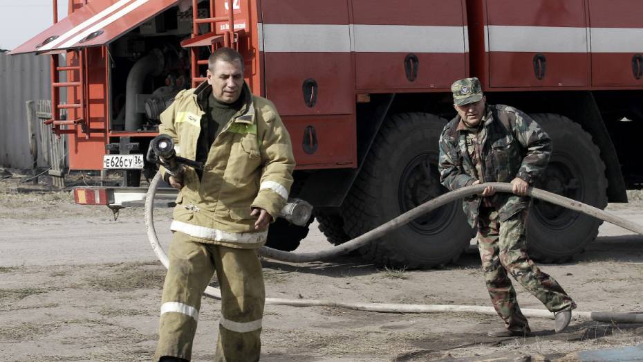 В Воронежской области ликвидировали пожар на площади в 80 га
