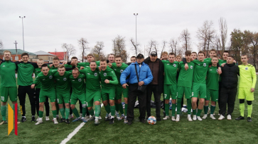 Бобровские футболисты заняли 3-е место в первенстве области