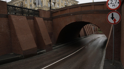 В Воронеже 10 апреля перекроют проезд под Каменным мостом