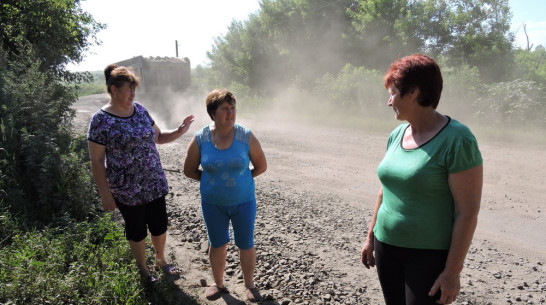 Воронежские селяне пожаловались на пыль от строящейся железной дороги в обход Украины