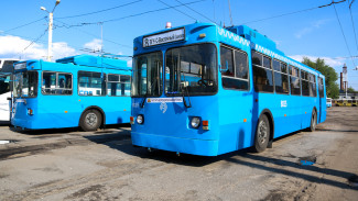 На воронежские улицы вышли прибывшие из Москвы троллейбусы