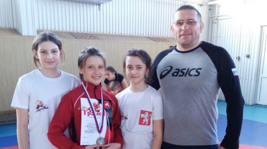 Эртильская спортсменка взяла «серебро» первенства Краснодарского края по вольной борьбе