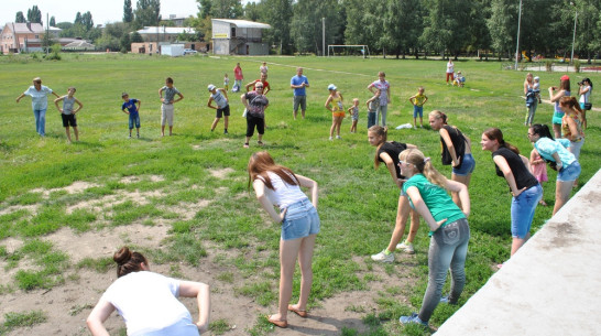 Жители семилукского села занялись пропагандой ЗОЖ