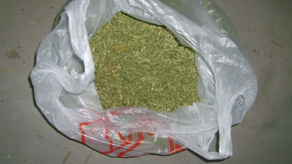 Наркополиция нашла 2 кг марихуаны у жителя Лискинского района 