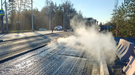 В Воронеже основные работы по расширению проезда от развязки на Остужева до кольца на Обручева завершат до конца 2025 года