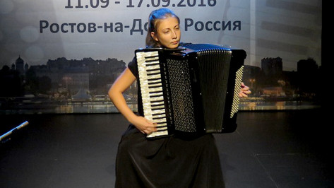 Воронежская аккордеонистка стала дипломантом международного конкурса