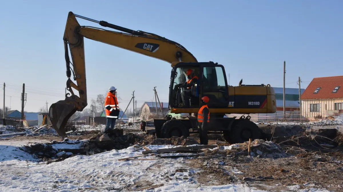 В каширском селе Левая Россошь начали строить новый Дом культуры