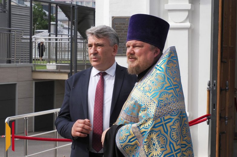 Освящение часовни онкоцентра
