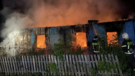 В Воронежской области на пожаре погиб 52-летний мужчина