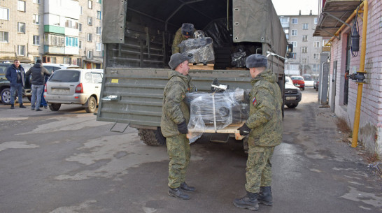 Жители Воронежской области передали участникам СВО блиндажные печи и рации