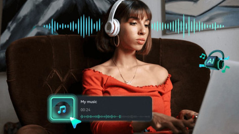 ИИ-генератор музыки Wondershare Filmora: создавайте идеальные саундтреки для видео за пару кликов