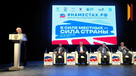 «Территория открытых сердец»: пленарное заседание по итогам работы форума ТОС «НАМЕСТАХ.РФ» состоялось в Воронеже
