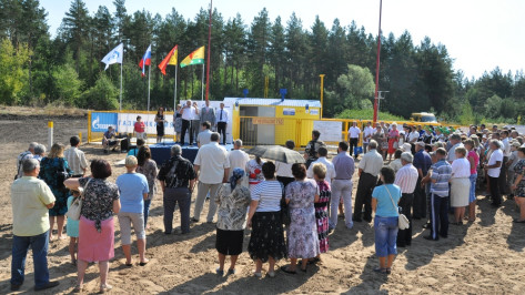 В село Щучинские Пески Эртильского района пришел природный газ