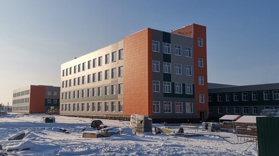 Воронежский губернатор показал фото со стройки школы на 1,2 тыс мест в Борисоглебске