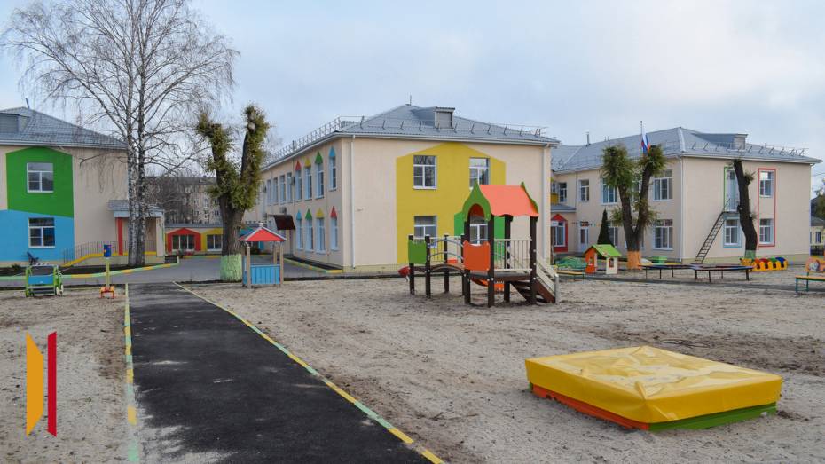 Детсад №1 в Лисках капитально отремонтировали в рамках нацпроекта