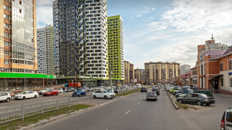 Часть улицы Шишкова в Воронеже перекроют на 2 недели