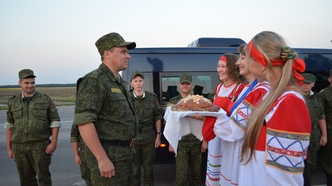 В Острогожск прибыли участники «Армейских международных игр – 2015» из Белоруссии