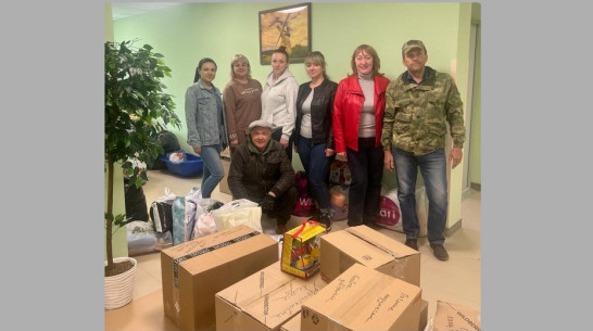 Рамонские волонтеры отвезли белгородцам гуманитарную помощь