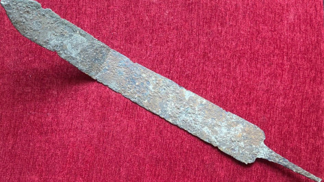 В Воронежской области обнаружили железный меч IV–VI веков