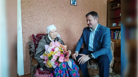«Всю жизнь работала на благо людей». Жительница Воронежской области Мария Виткалова отметила 100 лет