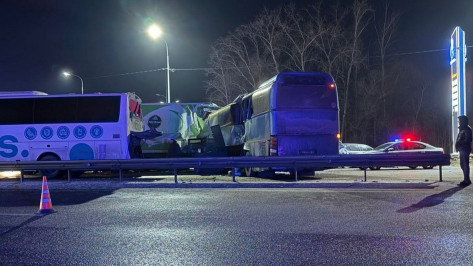 Количество пострадавших в массовом ДТП с рейсовыми автобусами возросло до 6