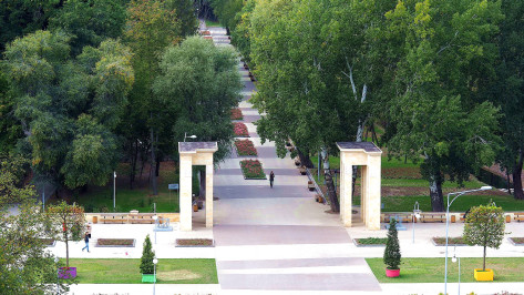 Центральный парк в Воронеже привели в порядок и открыли для посетителей