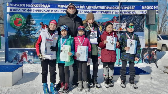 Борисоглебские лыжники завоевали 8 медалей в Тамбовской области и в Лисках
