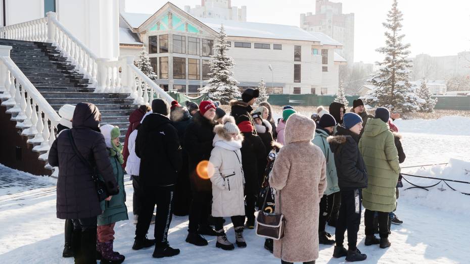 Дети из Горловки ДНР побывали в Воронеже на рождественских каникулах