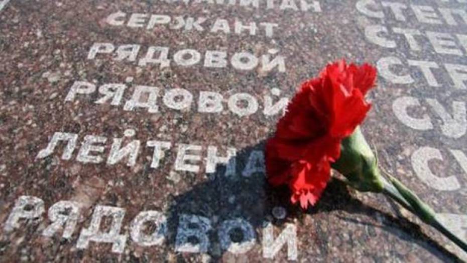  В селе Кочетовка Хохольского района обновят памятник погибшим в годы войны