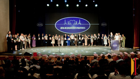 Лучших воронежских врачей наградили в преддверии Дня медицинского работника