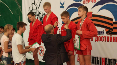 Верхнемамонский спортсмен завоевал третье место на Всероссийском юношеском турнире по самбо 