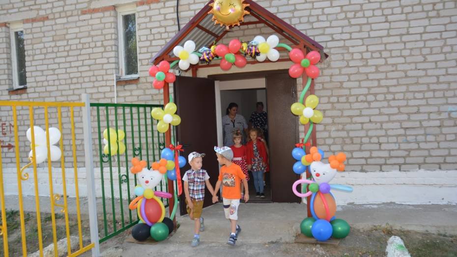 В поворинском селе Самодуровка открыли дошкольную группу
