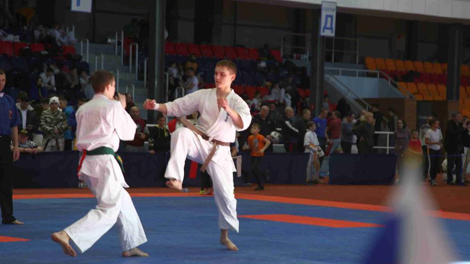 В Нововоронеже прошли юбилейные соревнования по киокусинкай карате