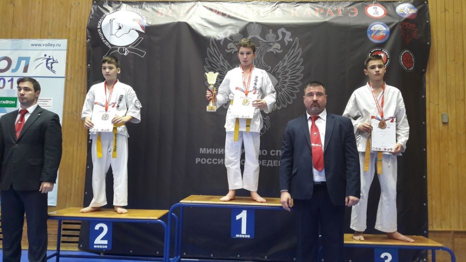 Верхнехавский каратист взял «бронзу» на всероссийских соревнованиях по всестилевому карате