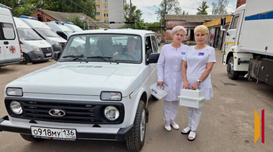 Автопарк Семилукской райбольницы пополнили 2 машины