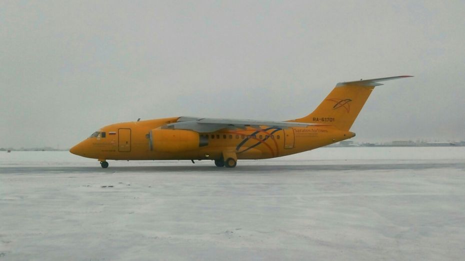 Воронежскому авиазаводу вернули из Саратова самолет Ан-148 