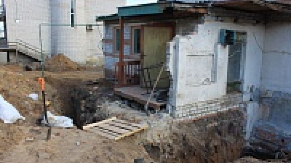 В Воронеже строители нашли останки бойца Красной армии