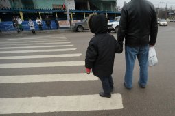 KIA сбил 5-летнего ребенка на пешеходном переходе в Воронеже
