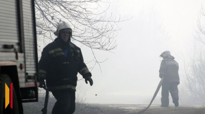 Пенсионер погиб в ночном пожаре в Воронежской области