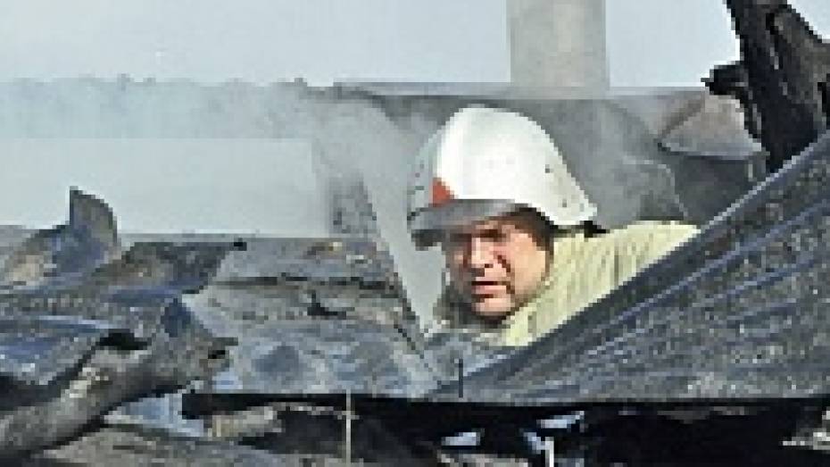 В Павловске  при пожаре в жилом доме погибли двое мужчин