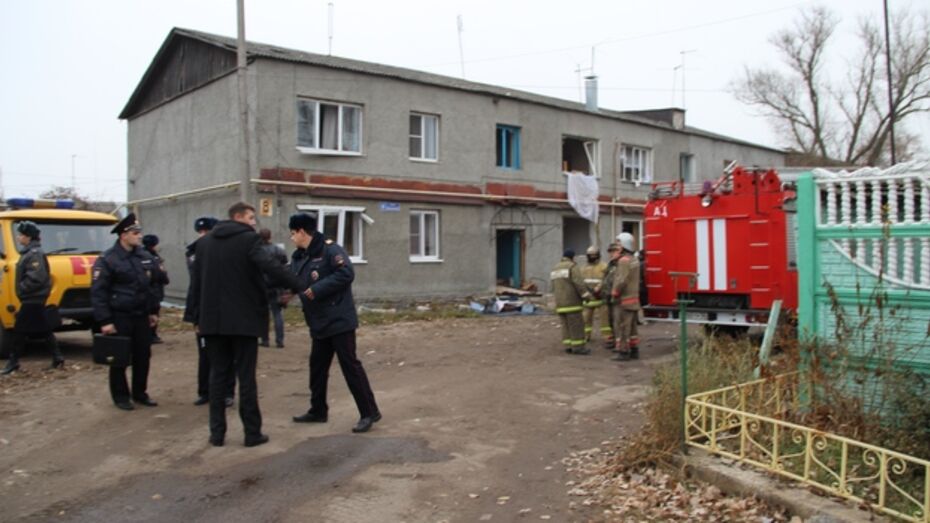 В многоквартирном доме под Воронежем взорвался газ